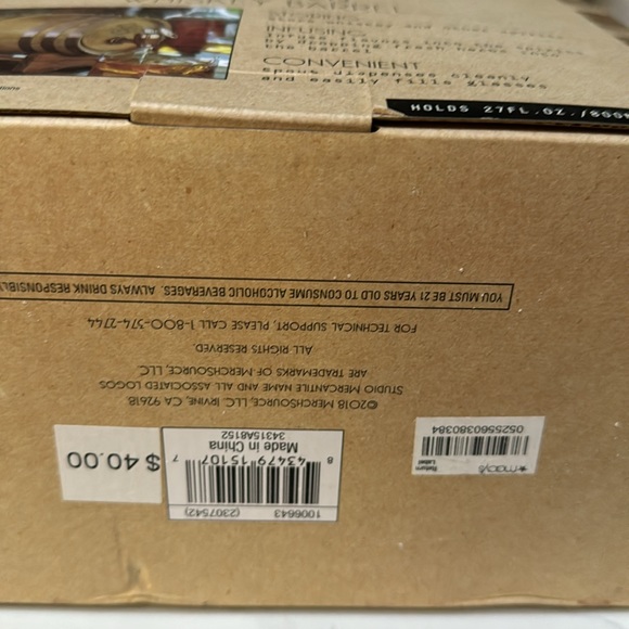 New in box wooden whiskey barrel - Picture 4 of 6